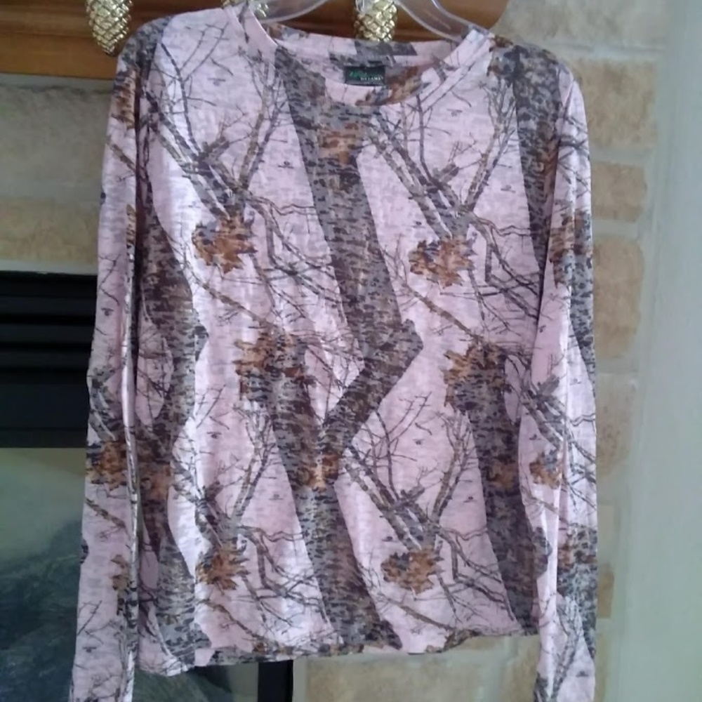 Wilderness Dreams Pink camo Top